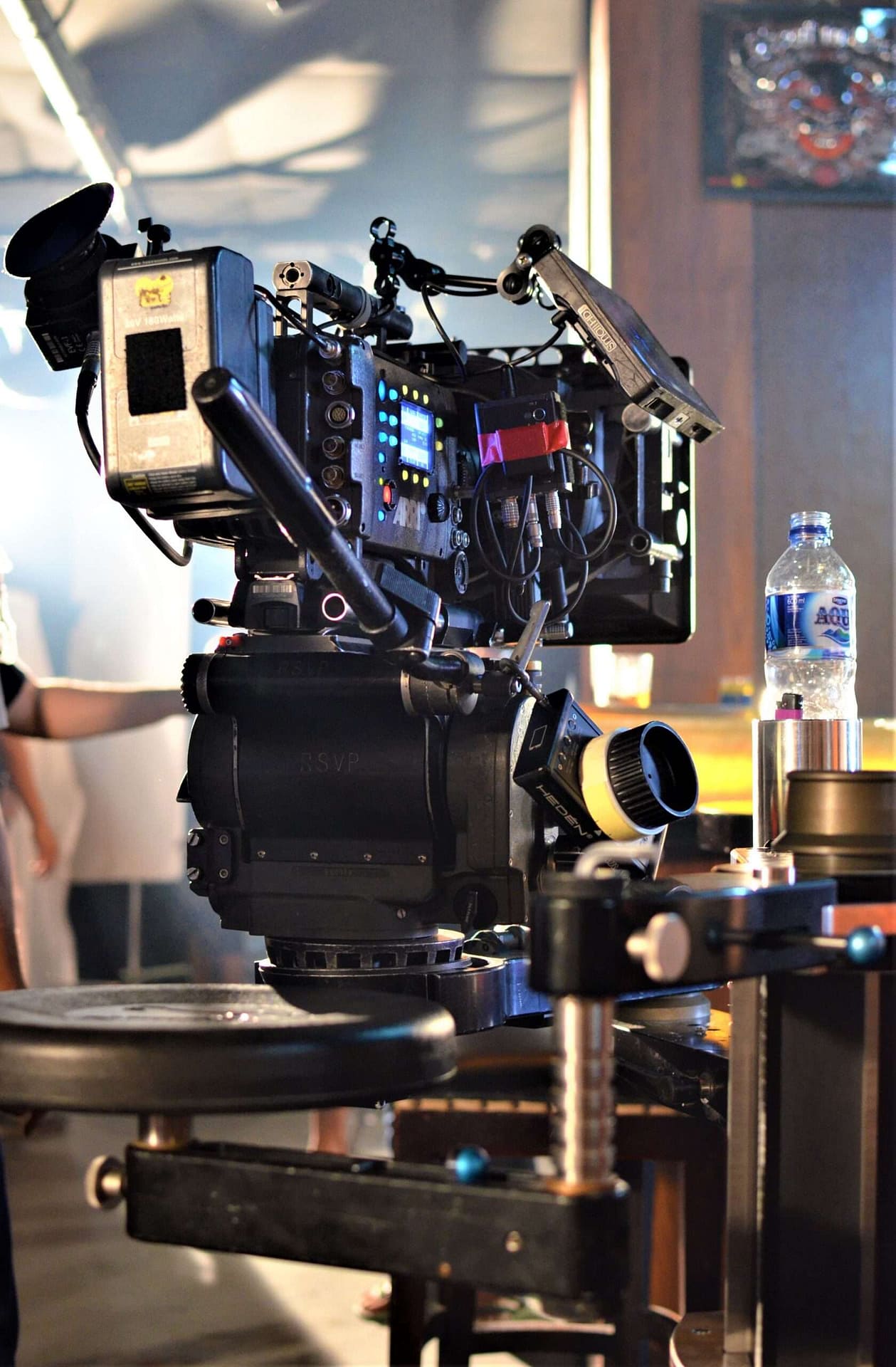 Filming at Business